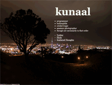 Tablet Screenshot of kunaal84.com